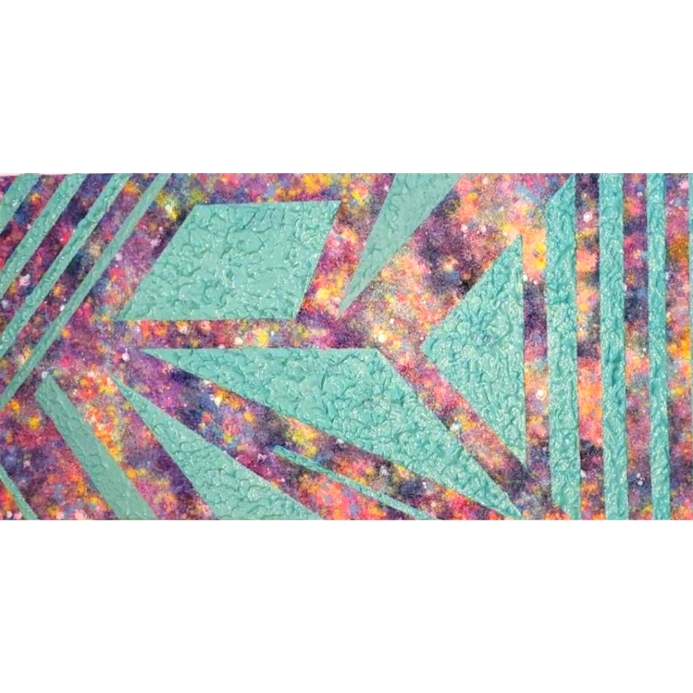 HANDCRAFTED Colorful Painting Abstract Artwork HANDPAINTED Textured Art Decor - Picture 2 of 16